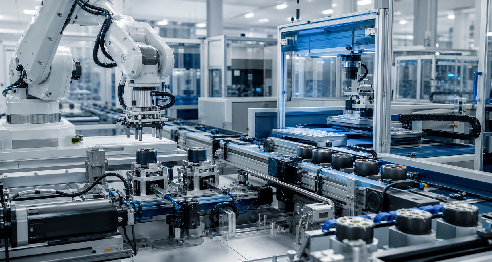 Automated smart manufacturing equipment and production line