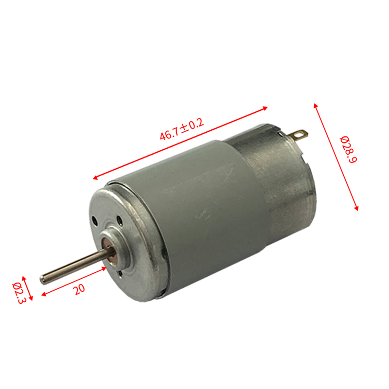 ZT-395R brushed dc motor - product image 3