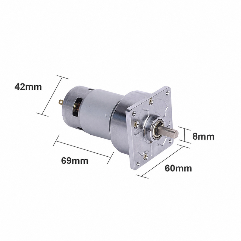 ZT-60GB-775S spur gear dc motor - product image 3