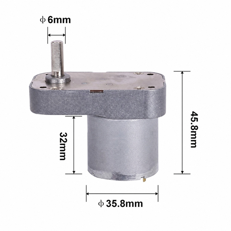 ZT-64GB3530F spur gear dc motor - product image 6